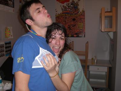 thomas en soutien et cl�mence